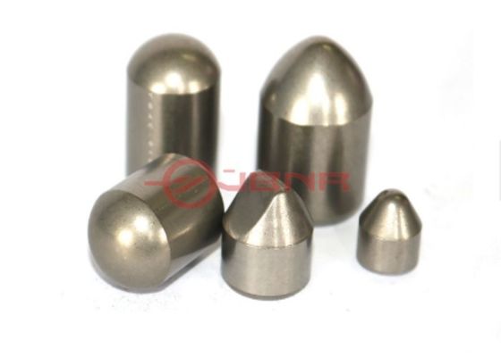Trung Quốc Tungsten Carbide Head bóng D16xH40, Tungsten Carbide Studs Pin dùng cho quặng sắt / nghiền xi măng nhà cung cấp