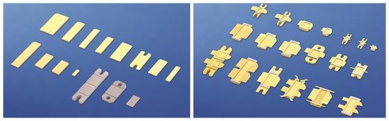 Trung Quốc Niken và mạ vàng Molybdenum Đồng MoCu mặt bích GaAs / GaN Mặt bích nhà cung cấp