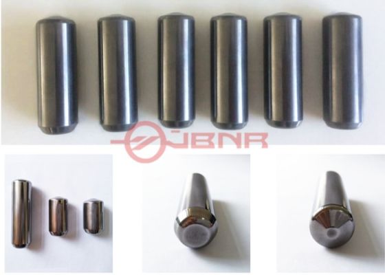 Tungsten Carbide Head bóng D16xH40, Tungsten Carbide Studs Pin dùng cho quặng sắt / nghiền xi măng nhà cung cấp